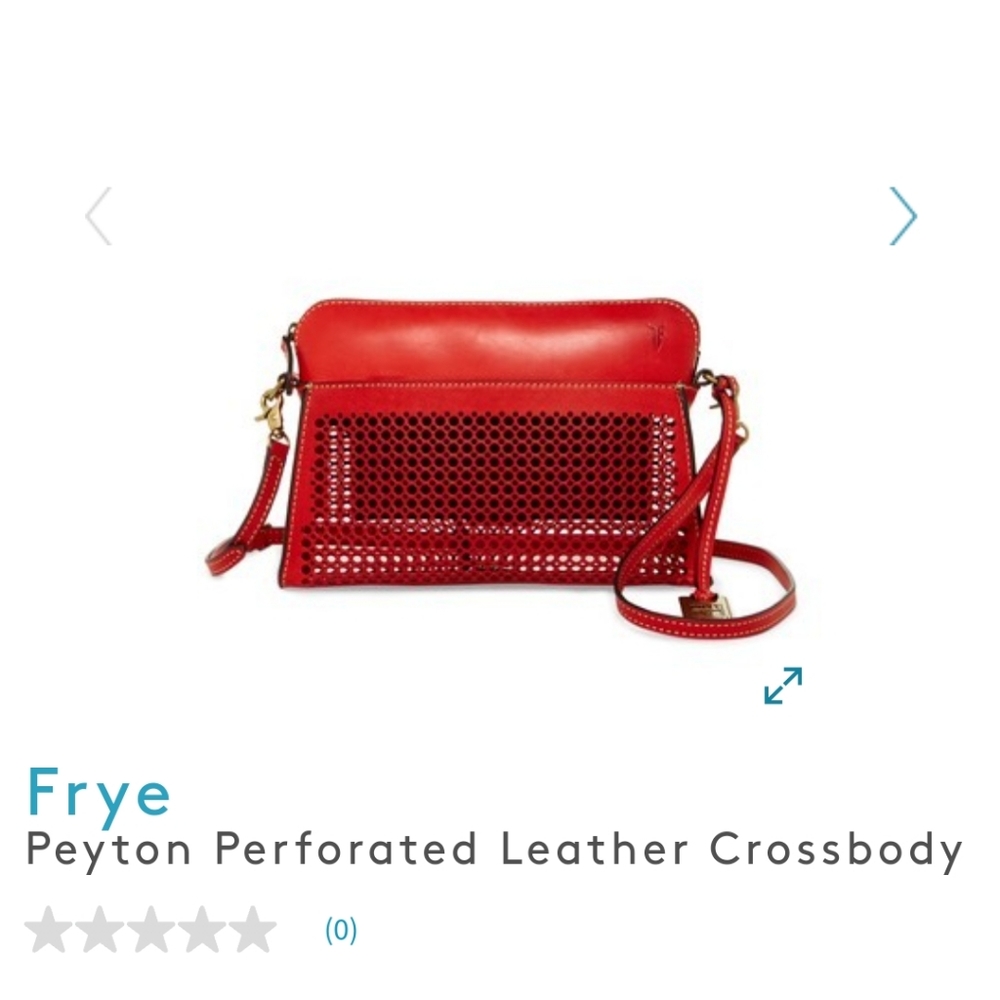 Frye Peyton perforated crossbody